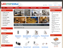 Tablet Screenshot of ledstripworld.com